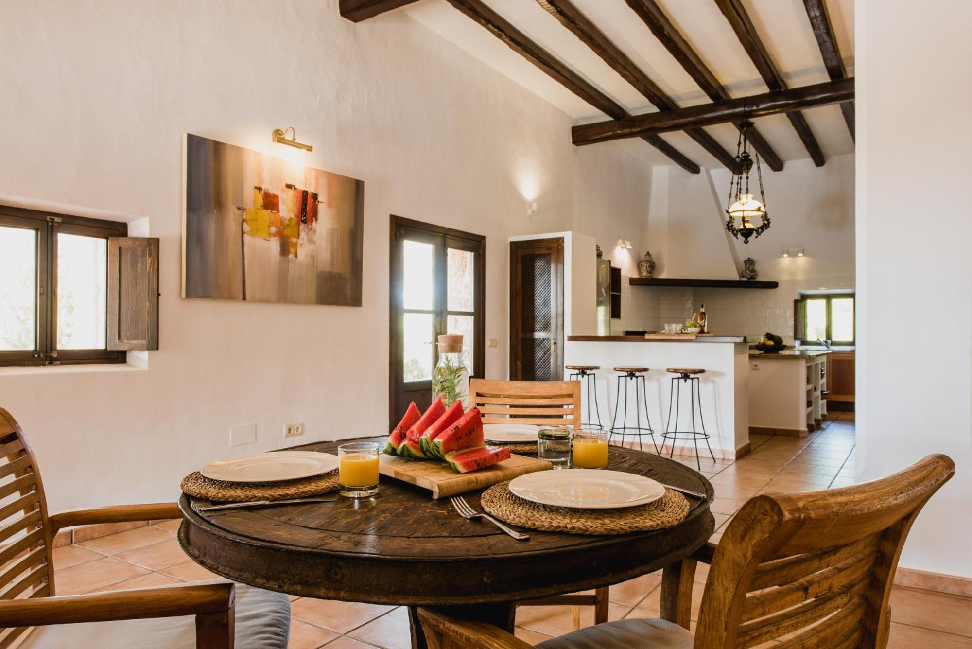 Villa & Guesthouse Paissa D'En Bernat Cala Tarida  Esterno foto
